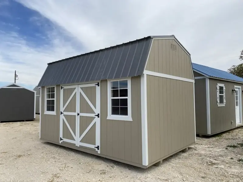 10x16 Economy Side Lofted Barn 1
