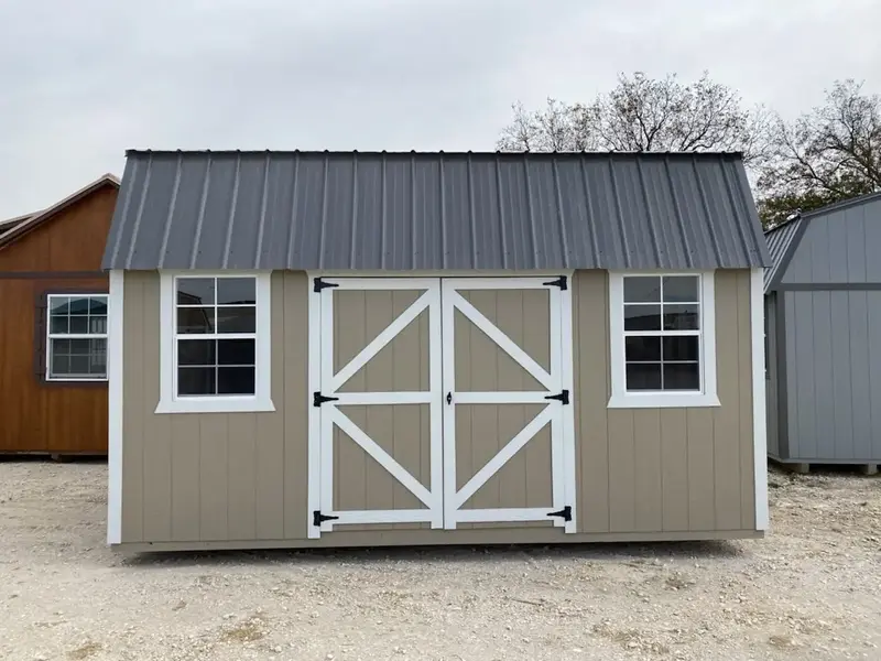 10x16 Economy Side Lofted Barn 2