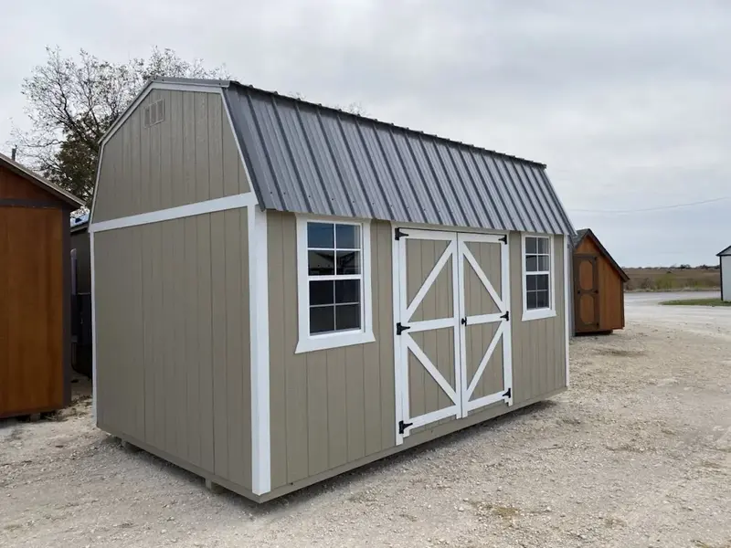 10x16 Economy Side Lofted Barn 3